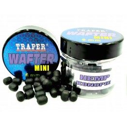 Бойлы Traper Wafter Mini 6 мм/15 г Konopie (Конопля)